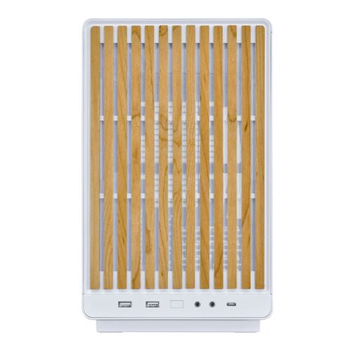 Lian Li A3 microATX Mid-Tower Computer Case - Wooden White — vista 2