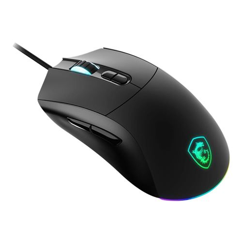 MSI Forge GM320 Wired Gaming Mouse - Black — vista 2