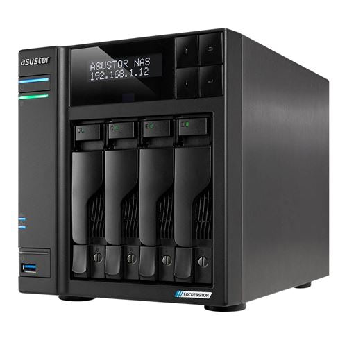 Asustor Lockerstor 4 Gen2 AS6704T v2 4-Bay Diskless NAS — vista 2