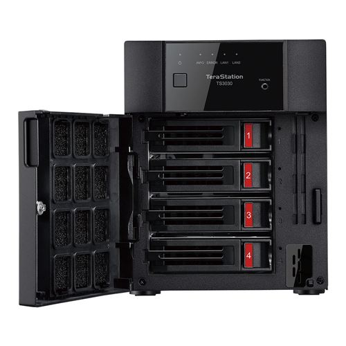 BUFFALO TeraStation 3430DN Secure SMB Desktop NAS 32TB (4x8TB) w/ HDD Included — vista 2
