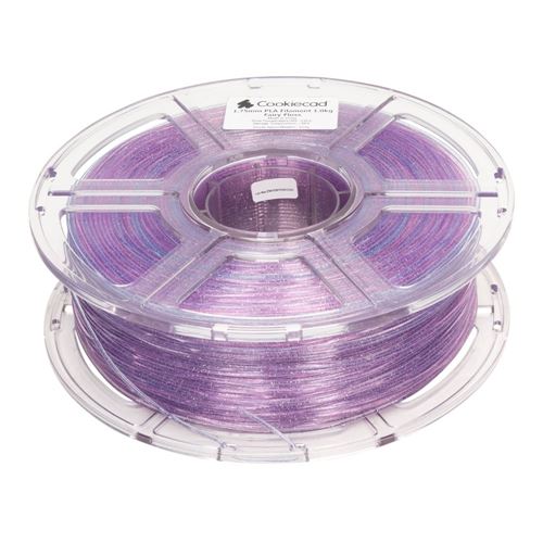 Cookiecad 1.75mm PLA Glitter 3D Printer Filament Multi Color Color 1.00 kg (2.2 lbs.) Spoo — vista 2