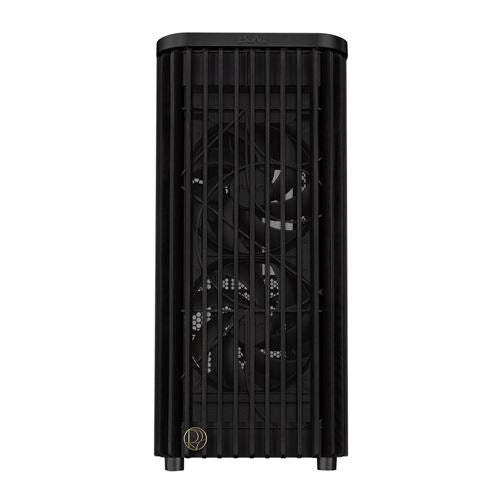 ASUS ProArt PA401 Wood Edition Tempered Glass ATX Mid-Tower Computer Case - Black — vista 2