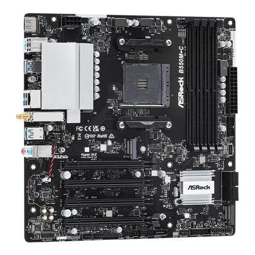 ASRock B550M-C PCI4 WF6E DDR4 — vista 2