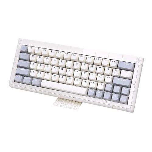 KBDcraft 01 Adam 60% Brick-Built Wired Keyboard - Full Kit (White) — vista 2