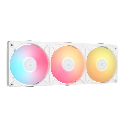 Corsair iCUE LINK RX360 II Unified Frame RGB Magnetic Dome Bearing 360mm Case Fan - White — vista 2