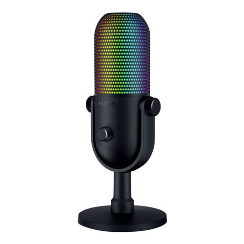 Razer Seiren V3 Chroma RGB USB Condenser Microphone - Black — vista 2