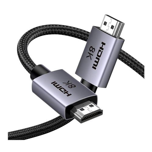 UGreen 8K HDMI 2.1 Male to HDMI 2.1 Male Video Cable 6.6 ft. - Gray — vista 2