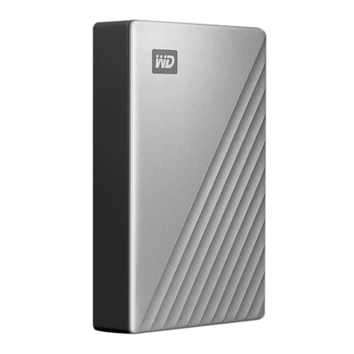 WD 4TB My Passport Ultra USB 3.0 Type-C External Hard Drive (Silver) — vista 2