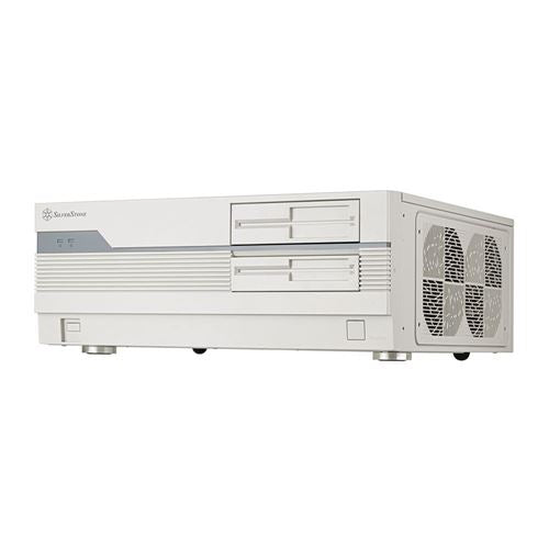 SilverStone FLP01 Retro ATX HTPC Computer Case - White — vista 2