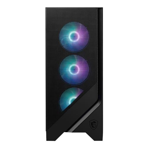 MSI MAG FORGE 321R AIRFLOW Tempered Glass ATX Mid-Tower Computer Case - Black — vista 2
