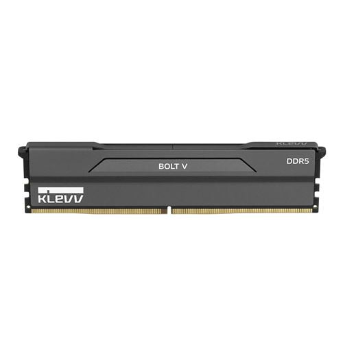 KLEVV BOLT V 32GB (2 x 16GB) DDR5-6000 PC5-48000 CL30 Dual Channel Desktop Memory Kit 5AGU880-60A300H - Charcoal Gray — etiqu