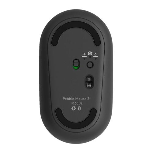 Logitech Pebble Mouse 2 M350s Tonal - Graphite — vista 2