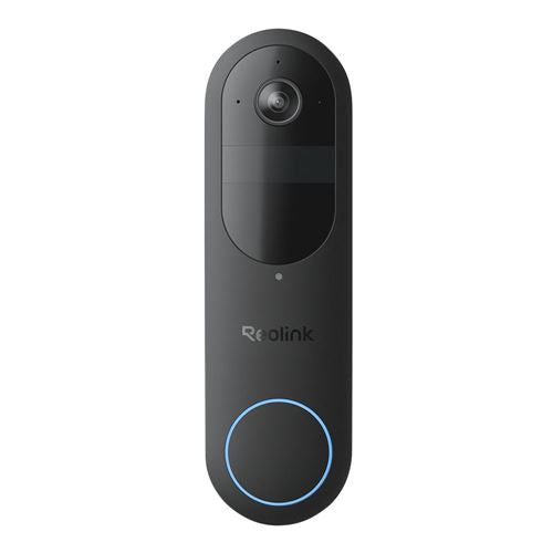 Reolink D340B Video Doorbell Security Camera - BlackOutdoor — vista 2