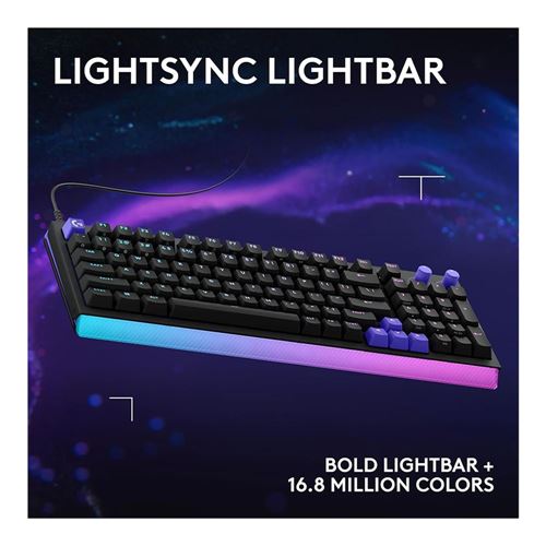 Logitech G G512 X 98 Dual Swap TMR Analog Mechanical Gaming Keyboard - Black — vista 2