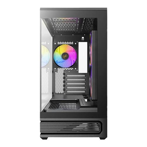 Case Antec C2M ARGB Tempered Glass microATX Mid-Tower — vista 2