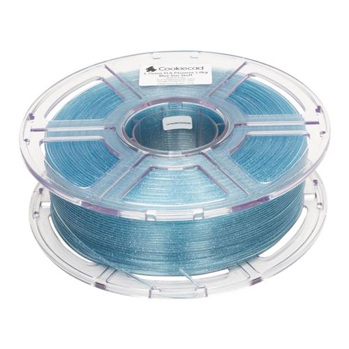 Cookiecad 1.75mm PLA Glitter 3D Printer Filament Single Color Color 1.00 kg (2.2 lbs.) Spo — vista 2