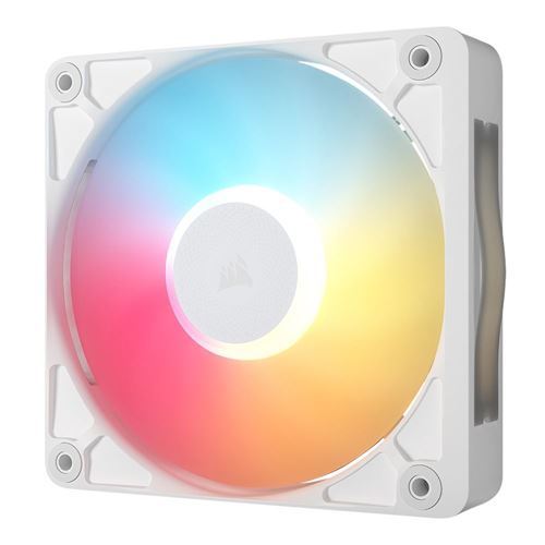Corsair iCUE LINK RX120 II RGB Magnetic Dome Bearing 120mm Case Fan - White — vista 2