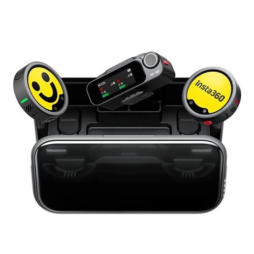 Insta360 MIC PRO (2 TX + 1 RX) BLK — vista 2