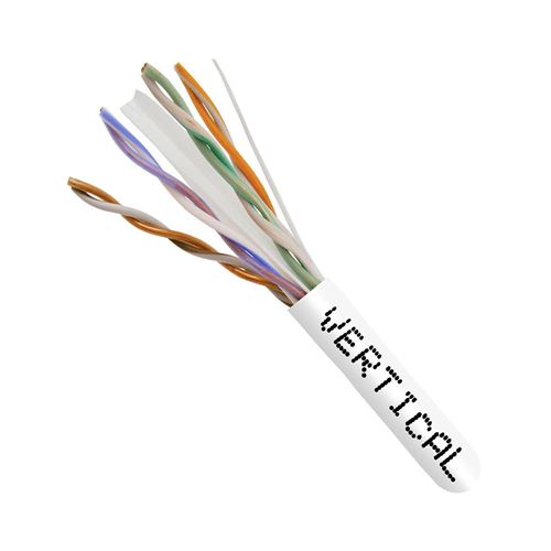 Vertical Cable 060 Series Cat6 550MHz UTP 23AWG Solid Bare Copper 1000ft Bulk Ethernet Cab — vista 2