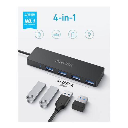 Anker USB-C TO 4A 3.0 HUB — vista 2