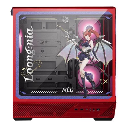 MSI PANO 130R Tempered Glass ATX Mid-Tower Computer Case - MLG Edition — vista 2