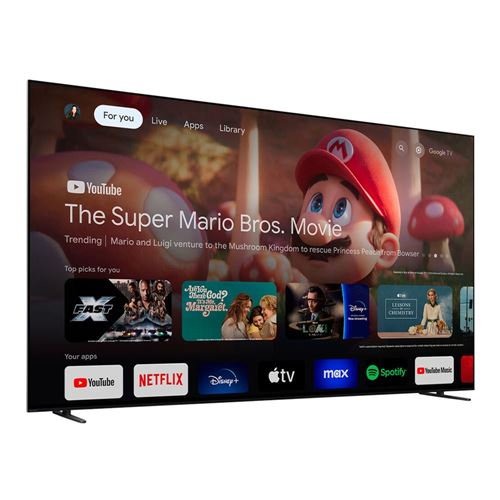 Sony BRAVIA 8 K77XR80 77" Class (76.7" Diag.) 4K Ultra HD Smart OLED TV
Google TV; Googl — vista 2