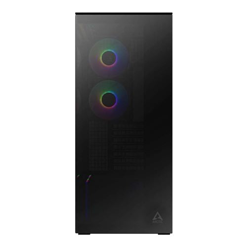 ARCTIC Xtender Tempered Glass eATX Full Tower Computer Case - Black — vista 2