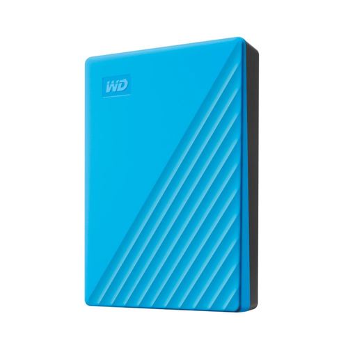 WD My Passport 4TB USB 3.2 (Gen 1 Type-A) 2.5" Portable External Hard Drive - Blue — vista 2