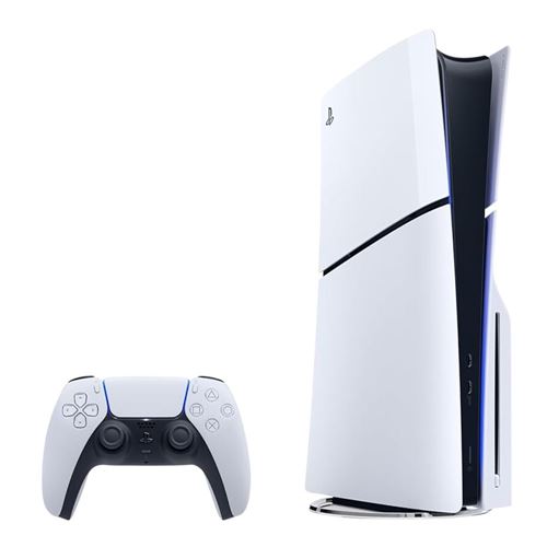 Sony PlayStation 5 - Slim
1 TB SSD; 16 GB GDDR6 RAM; Dual-Sense Wireless Controller — vista 3