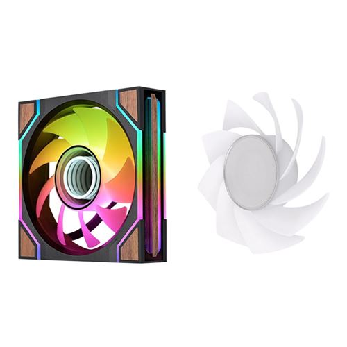 Thermaltake SWAFAN 120 EX INF WOOD 3P — vista 3