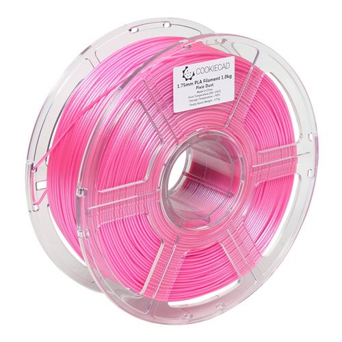 Cookiecad 1.75mm PLA 3D Printer Filament Single Color 1.0 kg (2.2 lbs.) Spool - Pixie Dust — vista 3
