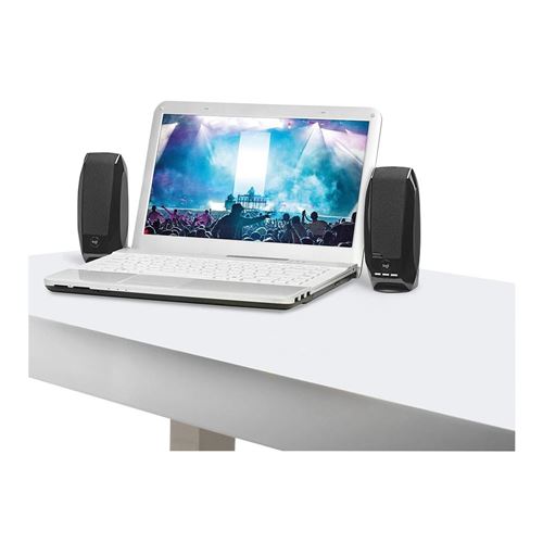 Logitech S150 USB Stereo Computer Speakers - Black — vista 3