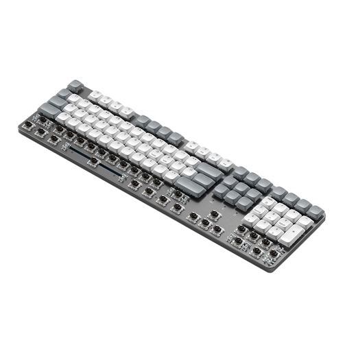 Satechi SM3 Full Size Wireless Mechanical Keyboard - Light Gray — vista 3