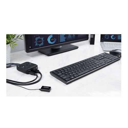 IOGear 2-port 4K KVM Switch — vista 3