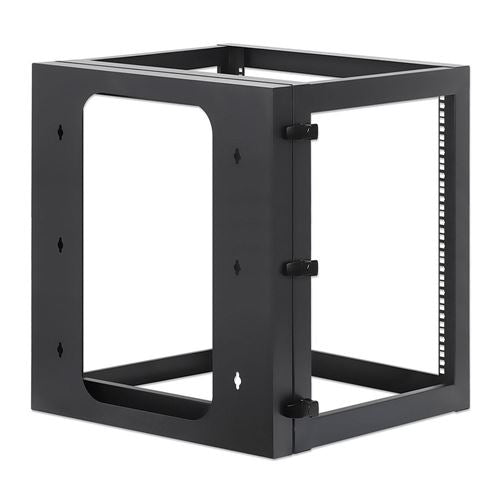 Intellinet 19 inch Wall Mount 4-Post Open Frame Network Rack - 12U — vista 3