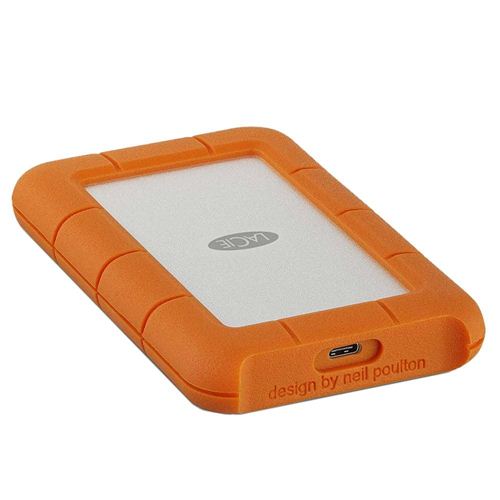LaCie Rugged USB-C 2TB Portable External Hard Drive — vista 3