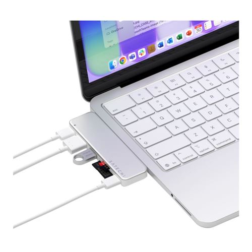 Satechi USB-C SNAP HUB - SILVER — vista 3