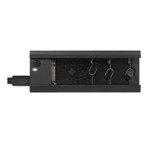 Vantec NexStar SX USB 3.2 Gen 2 Type C M.2 NVMe/SATA SSD Dock — vista 3