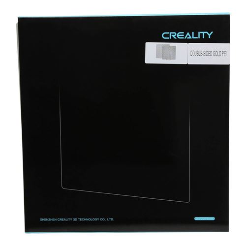Creality Double-Sided Golden PEI Plate Kit for Ender-3 Series
235 x 235 mm — vista 3