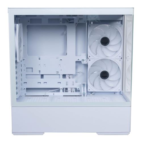 Lian Li CG237 Tempered Glass ATX Mid-Tower Computer Case - White — vista 3