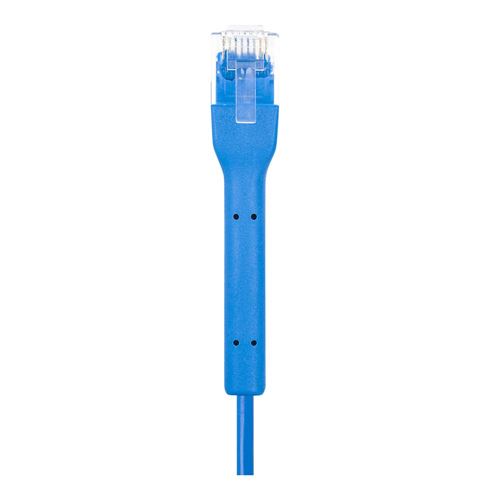Intellinet Cat6 Stranded U/UTP FlexiBoot Slim Network Ethernet Cable 10ft. 10-Pack-Blue — vista 3