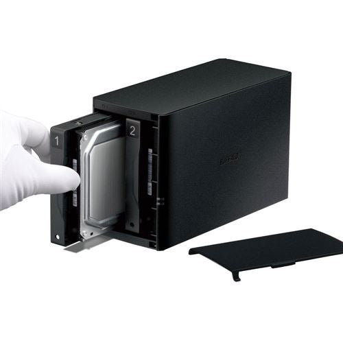 BUFFALO LinkStation SoHo 220 Personal Cloud Office Dual Bay NAS - 8TB (2x 4TB) HDD Include — vista 3