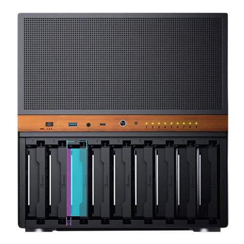 JONSBO N6 microATX NAS Computer Case - Black — vista 3