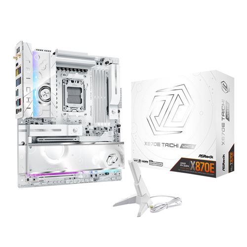 ASRock X870E TAICHI WHITE — vista 3