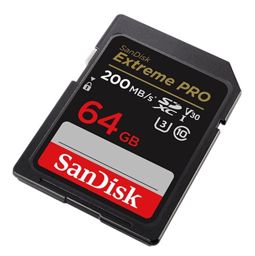 Sandisk 64GB Extreme PRO SDXC Class 10 UHS-I V30 Flash Memory Card — vista 3