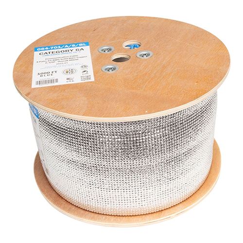 Vertical Cable Cat6A 10G Shielded 23AWG Solid Bare Copper PVC 1000ft Bulk Ethernet Cable - — vista 3