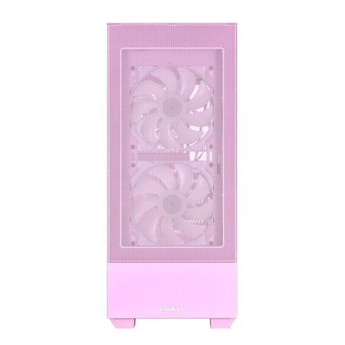 Lian Li Lancool 205 Mesh Type C Tempered Glass ATX Mid-Tower Computer Case - Pink — vista 3