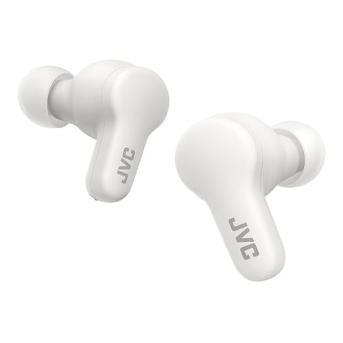 JVC HAA7T2W Gumy True Wireless Bluetooth Headphones - White — vista 3