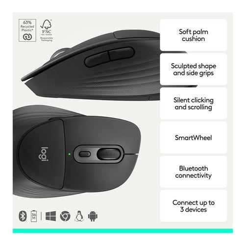 Logitech MK880 COMFORT PLUS COMBO — vista 3