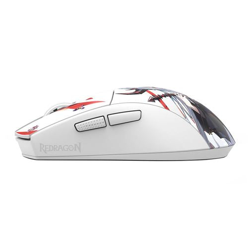 Redragon MCM916H Ultra Light Wireless Gaming Mouse (White) - Redragon Anime — vista 3